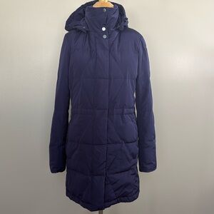 Lands End Down Puffer Jacket Outdoor, Activewear, Lodge Resort Women’s Sz XS